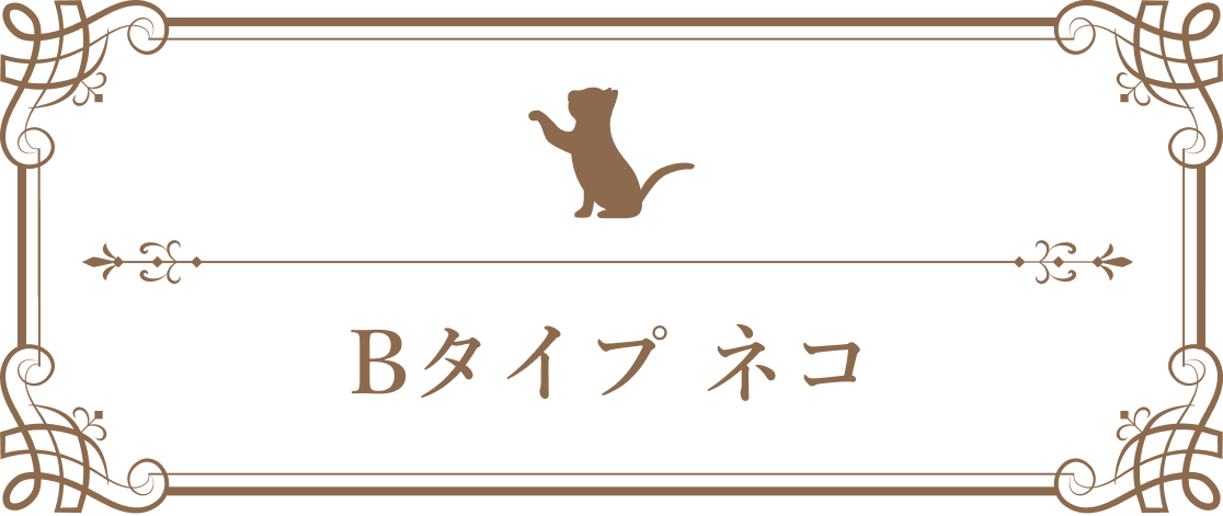 Bタイプ ネコ